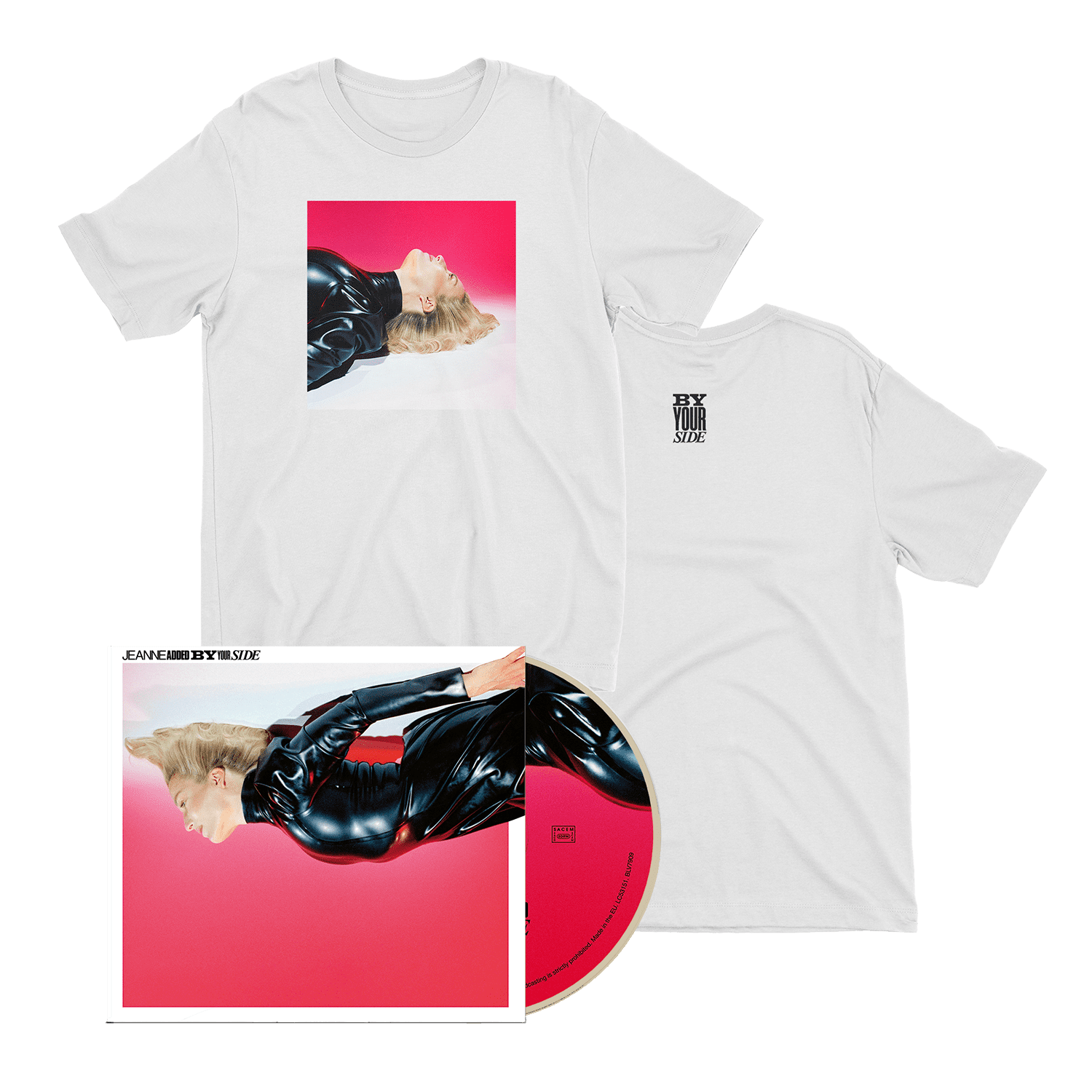 PACK T-SHIRT + DISQUE - BY YOUR SIDE